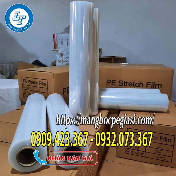 Màng PE trắng 50cm chất lượng Màng PE trắng 50cm chất lượng