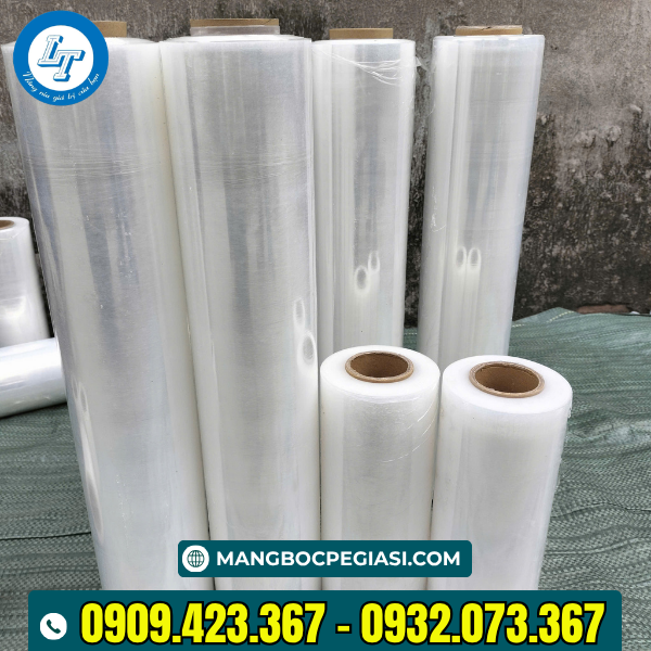 Màng PE trắng nhiều size Màng PE trắng bọc hàng sẵn kho Lê Thanh