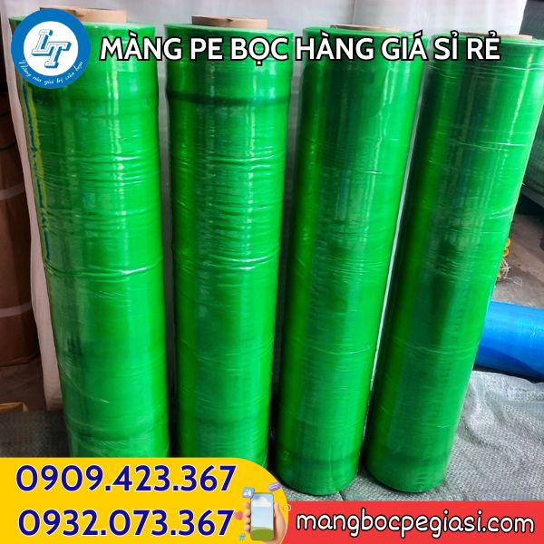 Màng PE màu xanh lá Màng PE màu xanh lá