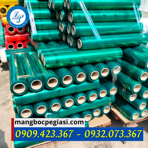 Màng PE màu xanh lá hàng đặt Màng PE màu xanh lá hàng đặt