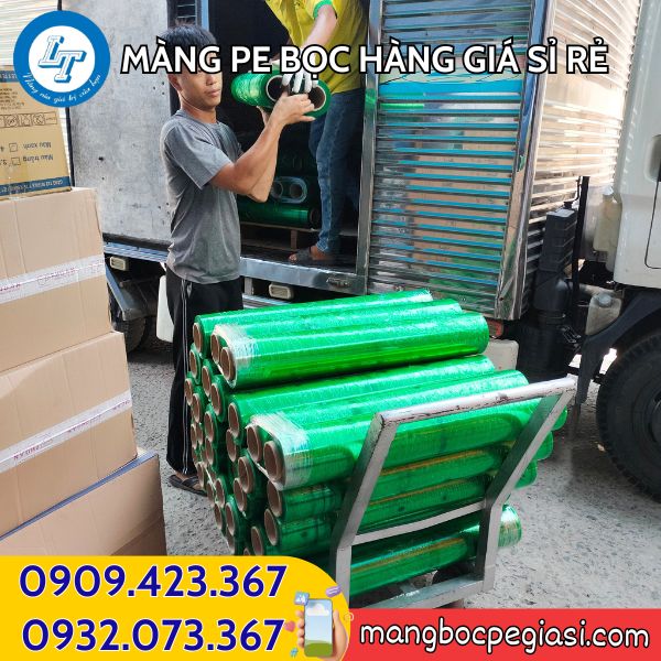 Màng PE màu xanh lá Màng PE màu xanh lá
