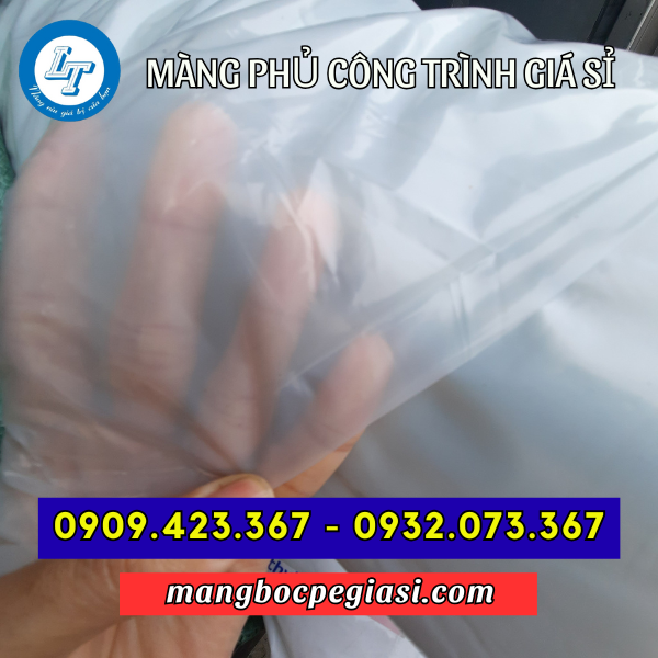 Màng phủ công trình màu trắng Màng phủ công trình màu trắng