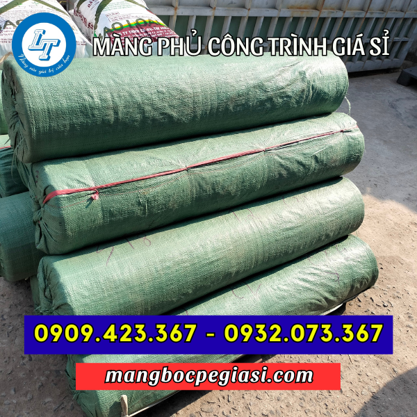 Màng phủ công trình màu trắng