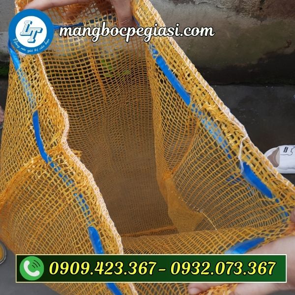 Bao tải lưới có dây rút Bao tải lưới