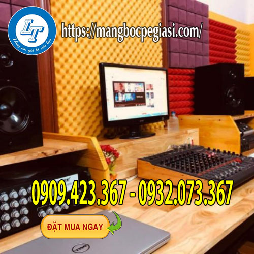 Mút hột gà cách âm phòng hát Mút hột gà cách âm phòng hát