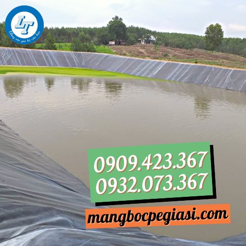 Màng nilon lót ao hồ nuôi cá Màng nilon lót ao hồ nuôi cá