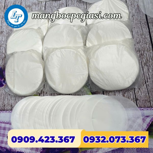 Giấy nến lót chống tràn miệng ly Giấy nến lót chống tràn miệng ly