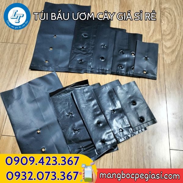 Túi bầu ươm cây giống nhiều size Túi bầu ươm cây giống