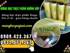 MUA SỈ MÀNG BỌC THỰC PHẨM RINGO KHÔNG HỘP – THÙNG 6 CUỘN