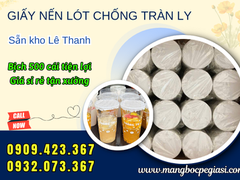 Bỏ sỉ giấy nến chống tràn ly hiệu quả giá tốt