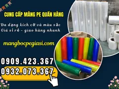 PHÂN PHỐI MÀNG PE KÍCH THƯỚC CÁC LOẠI GIÁ RẺ