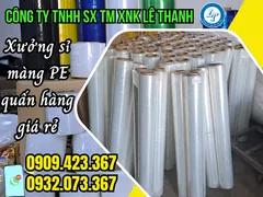 XƯỞNG BÁN SỈ MÀNG PE 1M X 5.2KG – LÕI 600G GIÁ RẺ TẠI TP.HCM