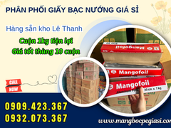 Thùng 10 cuộn giấy bạc nướng 1kg giá sỉ bao nhiêu?