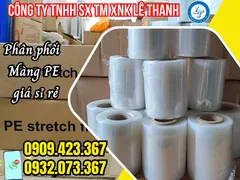 CUỘN MÀNG PE TRẮNG 10CM X 540G GIÁ SỈ RẺ TẬN GỐC, PHÂN PHỐI TOÀN QUỐC