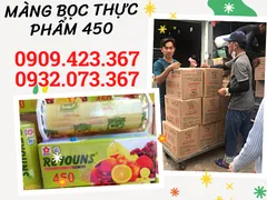 MÀNG BỌC THỰC PHẨM 450 GIÁ SỈ MIỀN NAM