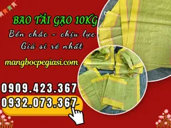 BAO TẢI GẠO 10KG GIÁ SỈ – LẤY TRỰC TIẾP TẠI XƯỞNG, ƯU ĐÃI LỚN