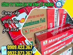 SỈ GIẤY BẠC NƯỚNG CUỘN LỚN NHẤT GIÁ RẺ NHẤT TPHCM