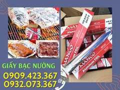 Giấy bạc nướng cuộn lớn, cuộn nhỏ giá rẻ tận xưởng