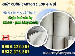 Nhập Sỉ Giấy Cuộn Carton 2 Lớp Giá Tốt Tại Xưởng