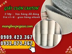 ĐIỂM SỈ GIẤY CUỘN CARTON BỌC HÀNG GIÁ GỐC TẬN KHO