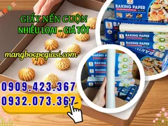 ĐIỂM BÁN GIẤY NẾN CUỘN GIÁ RẺ BẤT NGỜ TẠI HCM