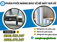 MÀNG BẢO VỆ BỀ MẶT NHÔM MÀU TRẮNG ĐEN NHIỀU QUY CÁCH GIÁ RẺ