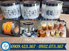 Màng bọc ly trà sữa nhiều loại giá rẻ tận xưởng