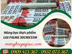 ĐIỂM BÁN SỈ MÀNG BỌC THỰC PHẨM LAS PALMS 30CMX35M GIÁ RẺ