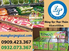 MÀNG BỌC THỰC PHẨM RINGGO 45CMX450M GIÁ SỈ HẤP DẪN