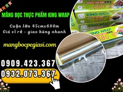 BÁN SỈ MÀNG BỌC KING WRAP 680 THÙNG 6 CUỘN