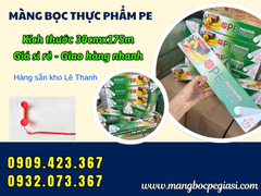 Kho Sỉ Màng Bọc Thực Phẩm Ringo 175m Thùng 8 Cuộn Giá Tốt