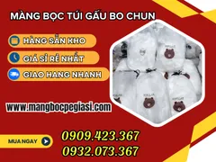 BÁN SÉT 100 TÚI GẤU BỌC THỰC PHẨM BO CHUN GIÁ RẺ