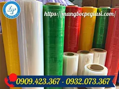 Màng pe bọc hàng 10cm, 25cm, 50cm giá tốt tại xưởng