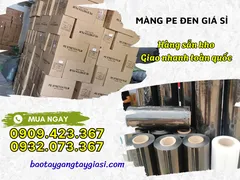 MÀNG PE ĐEN 50CMX3KG GIÁ SỈ RẺ HÀNG CÓ SẴN KHO