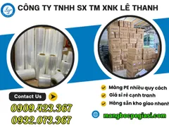 SẴN KHO MÀNG PE TRẮNG 10CM, 25CM, 50CM GIÁ SỈ RẺ
