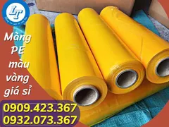 Lấy sỉ màng PE màu vàng giá rẻ
