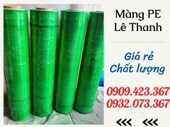 MÀNG PE MÀU XANH LÁ 50CM GIÁ RẺ GIAO HÀNG NHANH