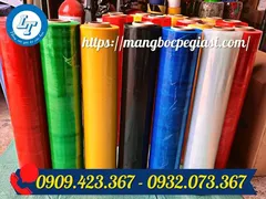 Màng PE nhiều màu bọc phân loại hàng hóa tiện lợi