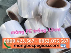 LẤY SỈ MÀNG PE MÀU TRẮNG 10CM GIÁ RẺ BÌNH CHÁNH