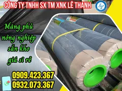MÀNG PHỦ NÔNG NGHIỆP CHỐNG CỎ 1M4X400M GIÁ RẺ TẬN GỐC