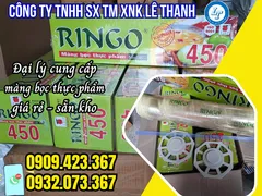 PHÂN PHỐI MÀNG BỌC THỰC PHẨM RINGO 450 GIÁ SỈ RẺ