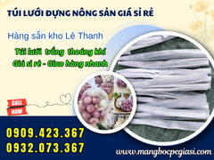 Xưởng Cung Cấp Túi Lưới Nhựa Trắng Giá Sỉ