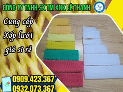 KHO SỈ BAO XỐP DƯA LƯỚI NHIỀU MÀU GIÁ RẺ CẠNH TRANH