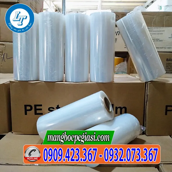 MÀNG PE TRẮNG 25CM