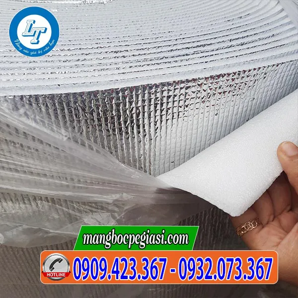 XỐP CÁCH NHIỆT 1 MẶT BẠC