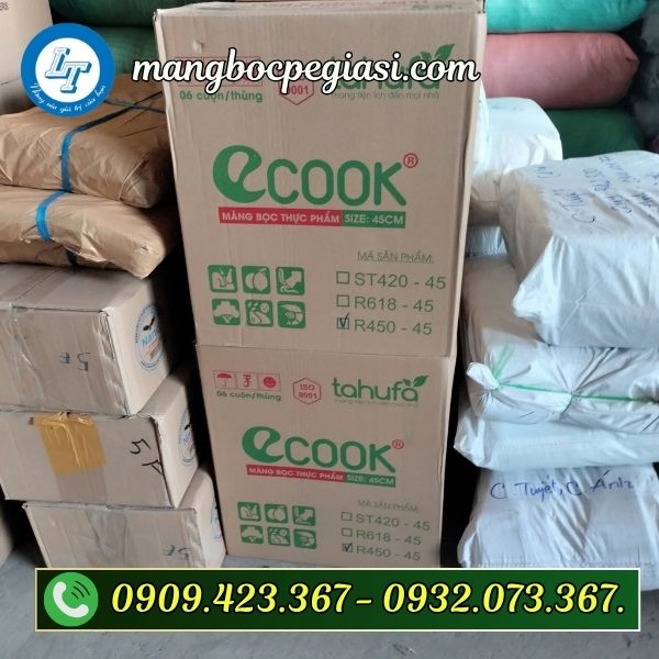 Sẵn kho màng bọc thực phẩm ecook Sẵn kho màng bọc thực phẩm ecook