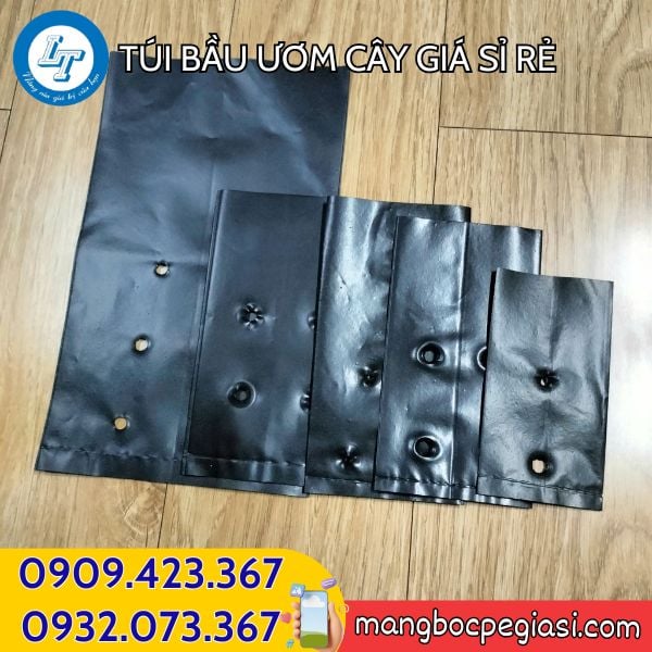 Túi bầu ươm cây giống nhiều size Túi bầu ươm cây giống