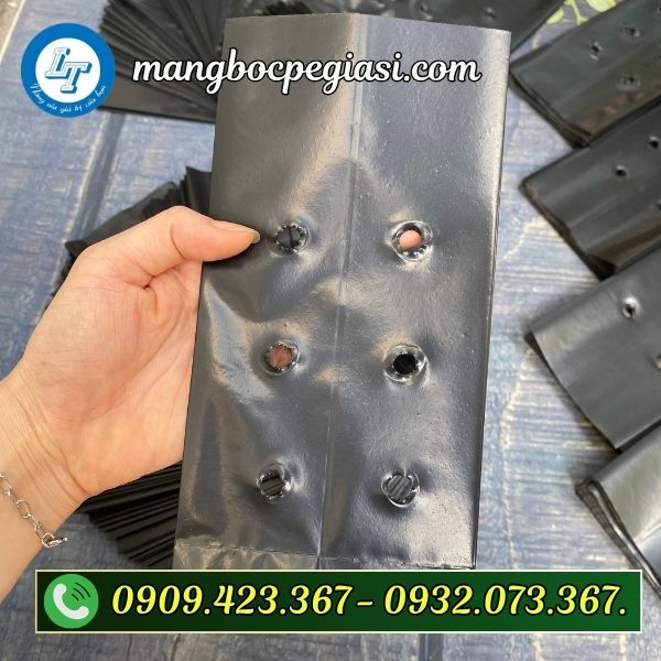 Túi bầu ươm cây có đục lỗ Túi bầu ươm cây