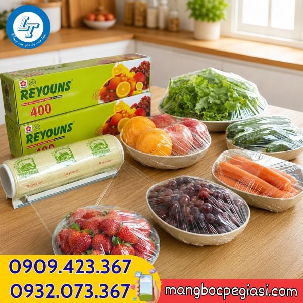Ứng dụng Màng bọc thực phẩm Reyouns Màng bọc thực phẩm Reyouns