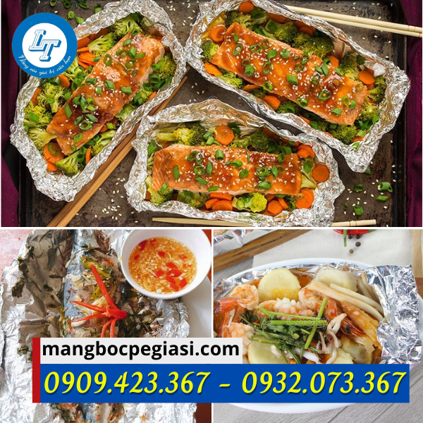 Ứng dụng giấy bạc nướng thực phẩm Ứng dụng giấy bạc nướng thực phẩm